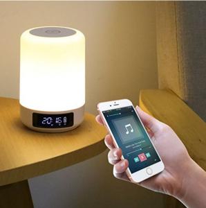 Small  cordless music lamp in touch control