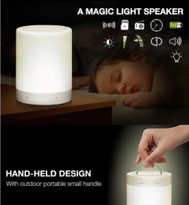 Classic  cordless music lamp in touch control