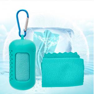 Quick Drying Towel  Convenient Storage and  Portable Microfiber Cold Sensation Towel