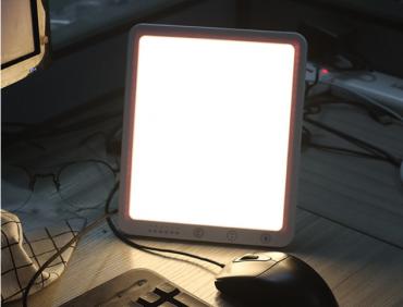 SAD phototherapy lamp five-speed dimming three-speed color bionic solar emotional physiotherapy modeling lamp